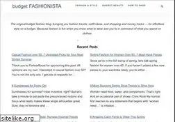 Sites similar to thebudgetfashionista.com