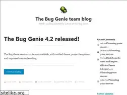 Sites similar to thebuggenie.wordpress.com