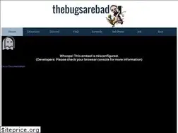 Sites similar to thebugsarebad.com