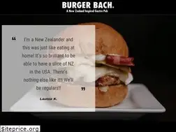 Sites similar to theburgerbach.com