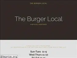 Sites similar to theburgerlocal.com
