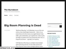 Sites similar to theburndown.com