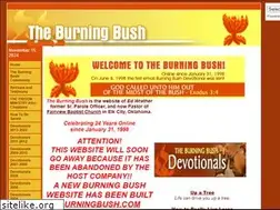 Sites similar to theburningbush.net