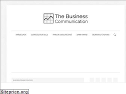 Sites similar to thebusinesscommunication.com