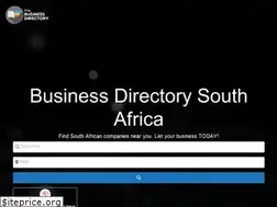 Sites similar to thebusinessdirectory.co.za