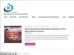 Sites similar to thebusinessofathomebusiness.com