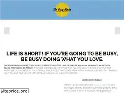 Sites similar to thebusybirds.com