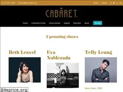 Sites similar to thecabaret.org