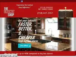 Sites similar to thecabinetshopmi.com