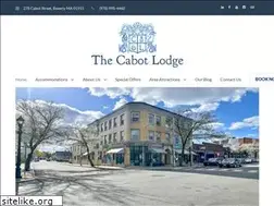 Sites similar to thecabotlodge.com