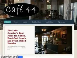 Sites similar to thecafe44.com