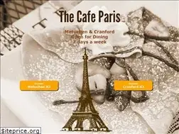Sites similar to thecafeparis.com