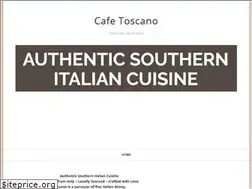 Sites similar to thecafetoscano.com