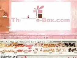 Sites similar to thecake-box.com