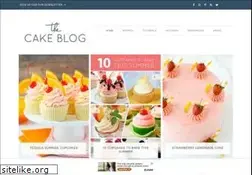 Sites similar to thecakeblog.com