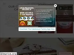 Sites similar to thecakeliciousfactory.com
