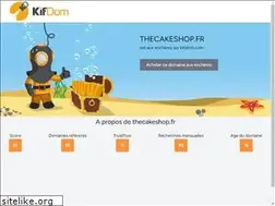Sites similar to thecakeshop.fr