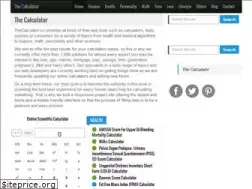 Sites similar to thecalculator.co