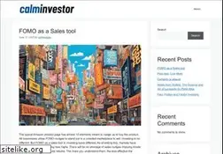 Sites similar to thecalminvestor.com
