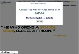 Sites similar to thecambridgeschool.ac.in
