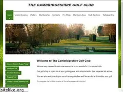 Sites similar to thecambridgeshiregolfclubbarhill.co.uk