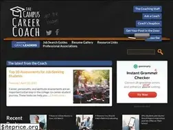 Sites similar to thecampuscareercoach.com