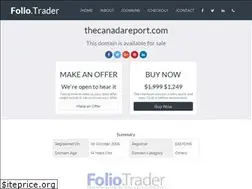 Sites similar to thecanadareport.com