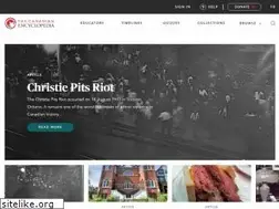 Sites similar to thecanadianencyclopedia.ca
