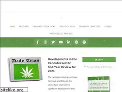 Sites similar to thecannabisinvestor.ca