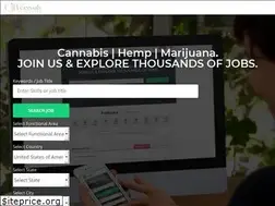 Sites similar to thecannabisjobboard.com
