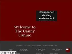 Sites similar to thecannycanine.com