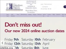Sites similar to thecanterburyauctiongalleries.com