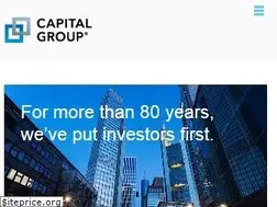 Sites similar to thecapitalgroup.com