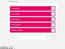 Sites similar to thecarcarrier.net