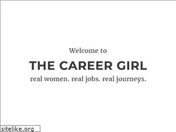 Sites similar to thecareergirl.org