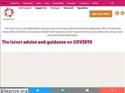 Sites similar to thecareforum.org