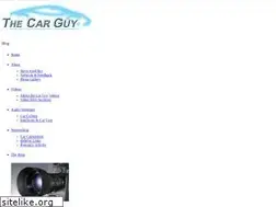 Sites similar to thecarguy.com