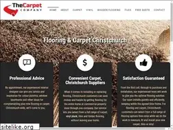 Sites similar to thecarpetcompany.co.nz