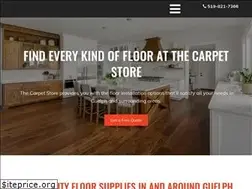 Sites similar to thecarpetstoreguelph.ca
