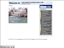 Sites similar to thecarpetsuperstore.com