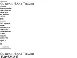 Sites similar to thecarriagehousetheatre.com