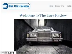 Sites similar to thecarsreview.com