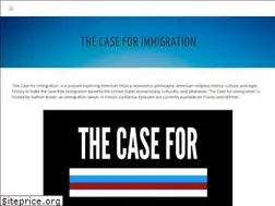Sites similar to thecaseforimmigration.com