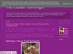 Sites similar to thecasualastrologer.blogspot.com