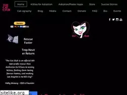 Sites similar to thecatclub.org