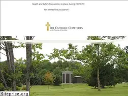 Sites similar to thecatholiccemeteries.ca