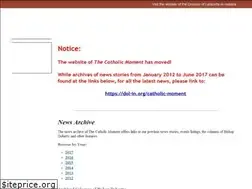 Sites similar to thecatholicmoment.org
