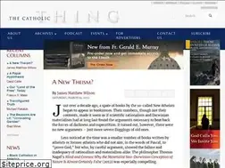 Sites similar to thecatholicthing.org