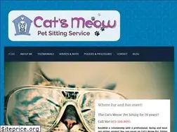 Sites similar to thecatsmeowpetsitting.com