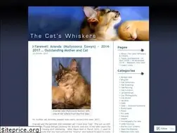 Sites similar to thecatswhiskers.wordpress.com